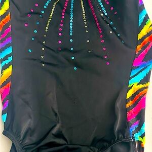 Colorful Gymnastics Leotard